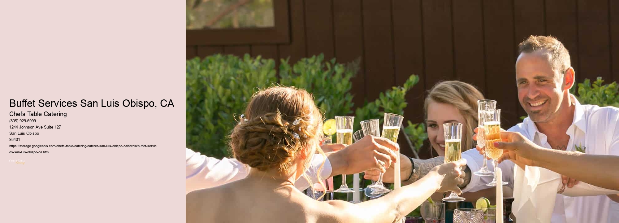 Buffet Services San Luis Obispo, CA